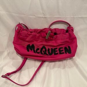 Alexander McQueen Fuchsia Shoulder Bag